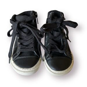 GAP Kids Black High-Top Sneakers